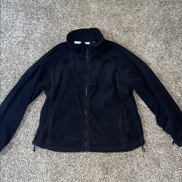 🖤Columbia Charcoal Fleece Jacket - Picture 1 of 3